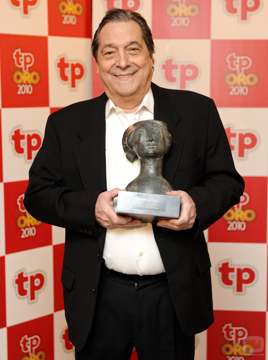 Sancho Gracia, TP de Oro Especial por su trayectoria profesional