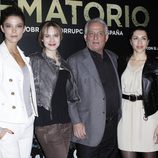 Juana Acosta, Aura Garrido, José Sancho y Alicia Borrachero