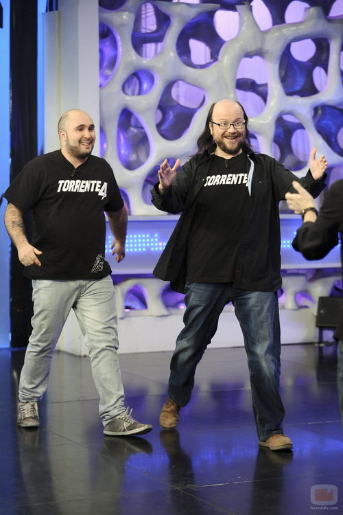 Paquirrín y Santiago Segura en 'El hormiguero'