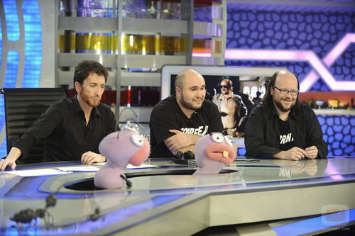 Paquirrín y Santiago Segura con Trancas y Barrancas