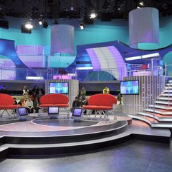 Plató de 'El tercero en discordia'