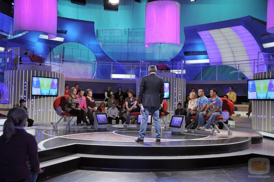 Carlos Sobera con los participantes