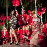 Lucía Pérez en el carnaval de Sitges