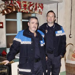 Ferrán Rañé y Álex O'Dogherty, los policías de 'Doctor Mateo'
