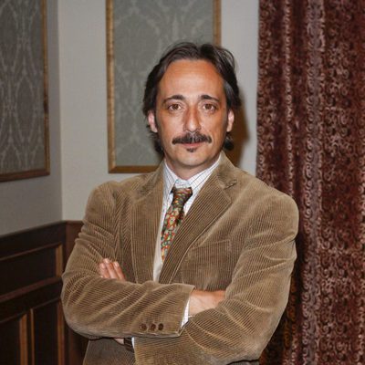 Javier Coll en la presentación de 'Doctor Mateo'