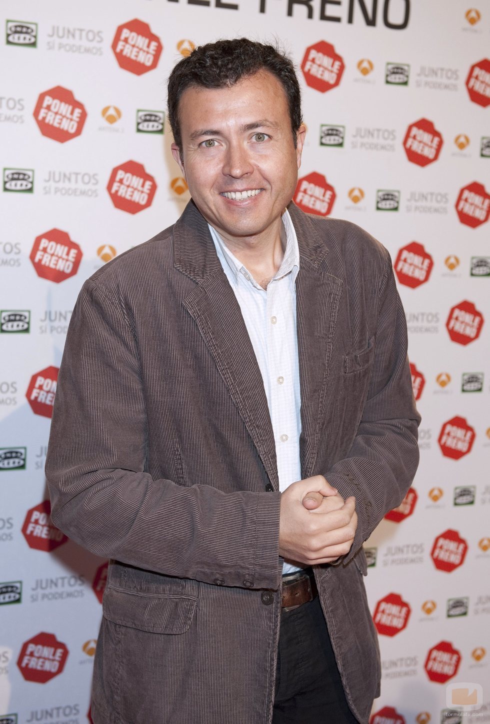 Manu Sánchez en el tercer aniversario de "Ponle freno"