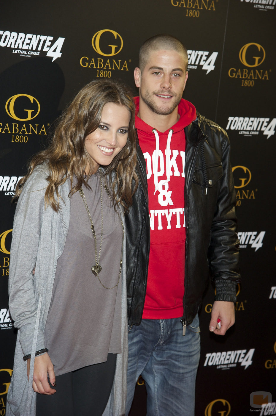 Ana Fernández y Luis Fernández 'Perla' en la presentación de "Torrente 4"