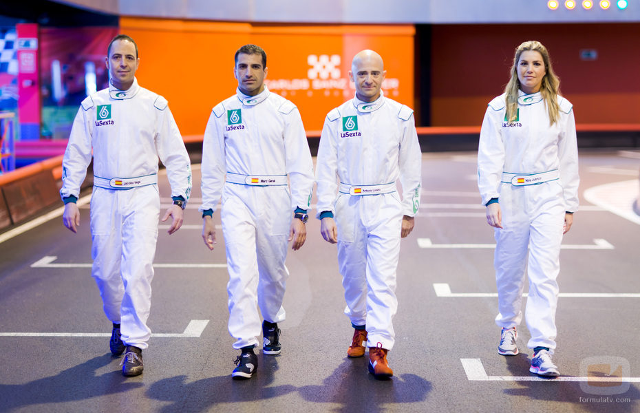 Jacobo Vega, Marc Gené, Antonio Lobato y Nira Juanco