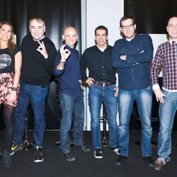 Nira Juanco, Antonio G. Ferreras, Antonio Lobato, Marc Gené, César G. Antón y Jacobo Vega