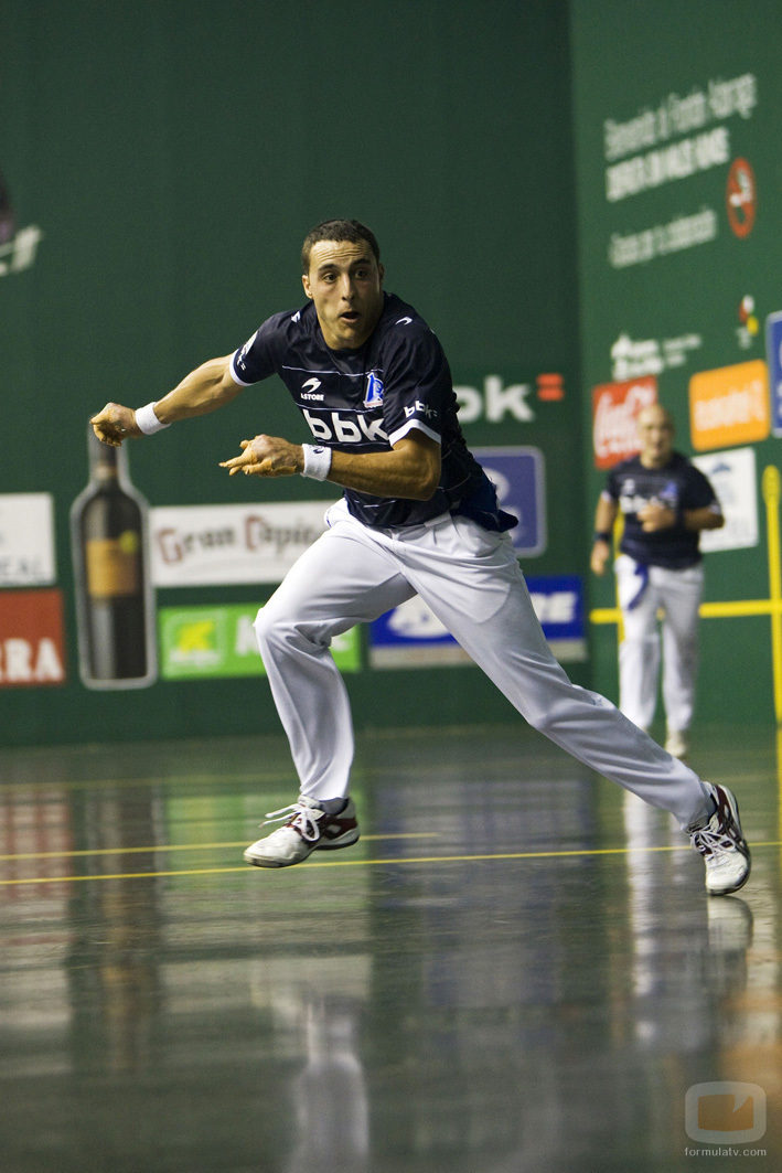 Irujo, jugador de 'Frontón'