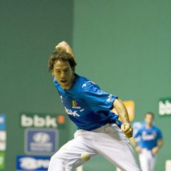Olaizola, uno de los jugadores de 'Frontón'