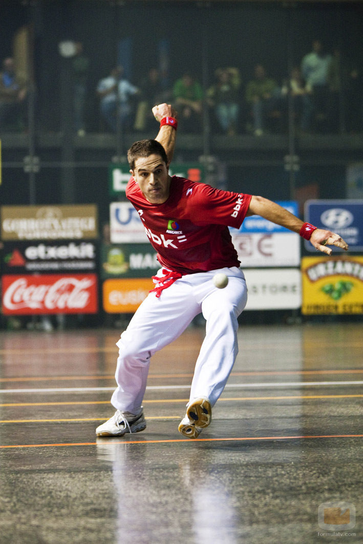 El jugador de 'Frontón' Olaizola II