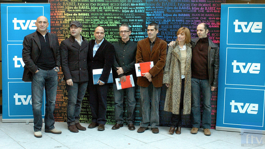 José Ramón Flórez, Fernando Montesinos, Jaime Guerra, Carlos López, Carlos Fernández, Eva Cebrián y Alejo Stivel