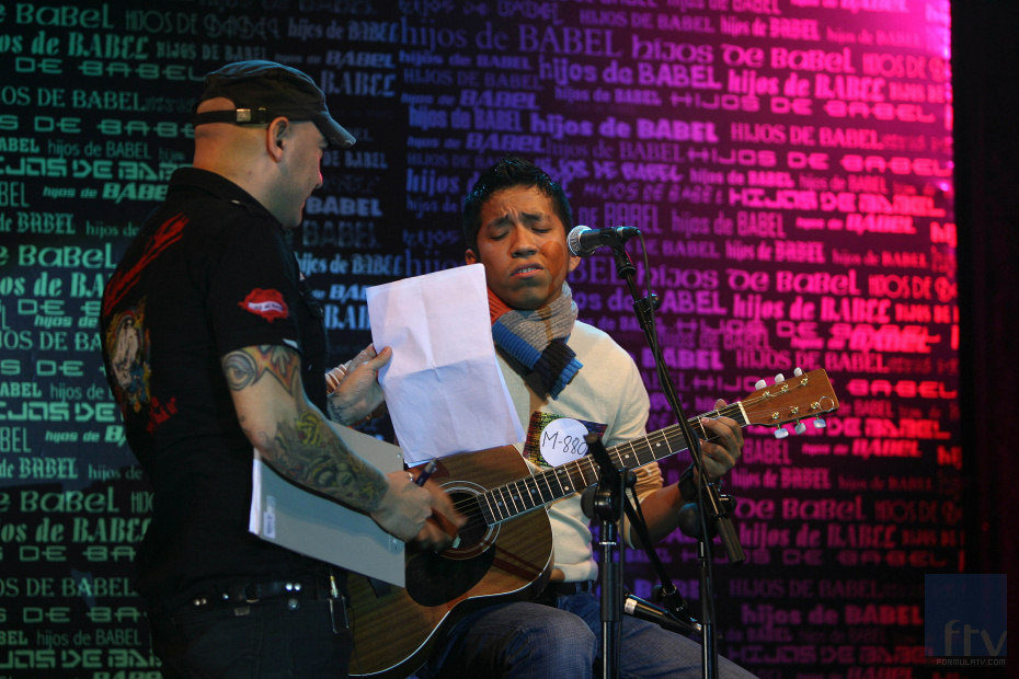 Momentos del casting del concurso musical de La 2 'Hijos de Babel'