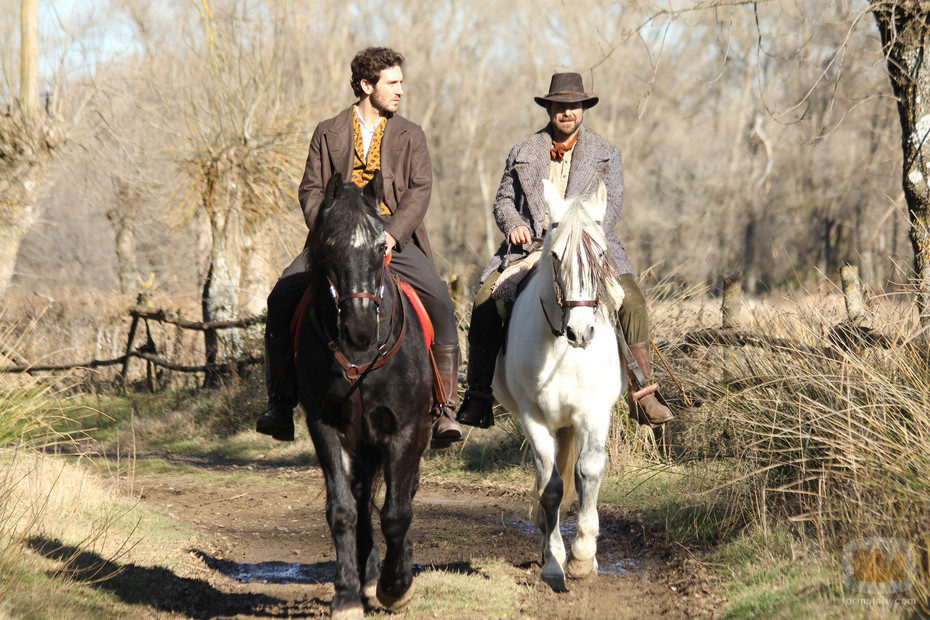 Tristán, a caballo en 'El secreto de Puente Viejo'