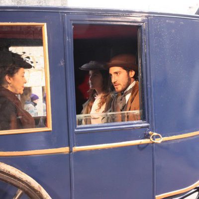 María Bouzas, Álex Gadea y Alejandra Onieva
