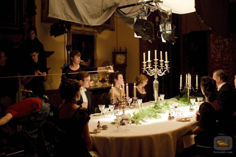 Cena en 'Downton Abbey'