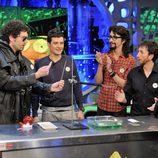 El equipo de 'El hormiguero' junto a Orlando Bloom