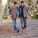 Culebra y Ángel en 'Los protegidos'