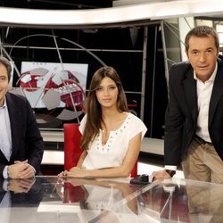 Manolo Lama, Sara Carbonero y Manu Carreño