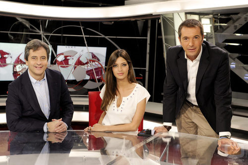 Manolo Lama, Sara Carbonero y Manu Carreño