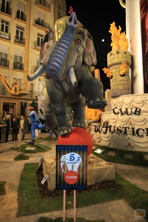 Telecirco en las Fallas 2011