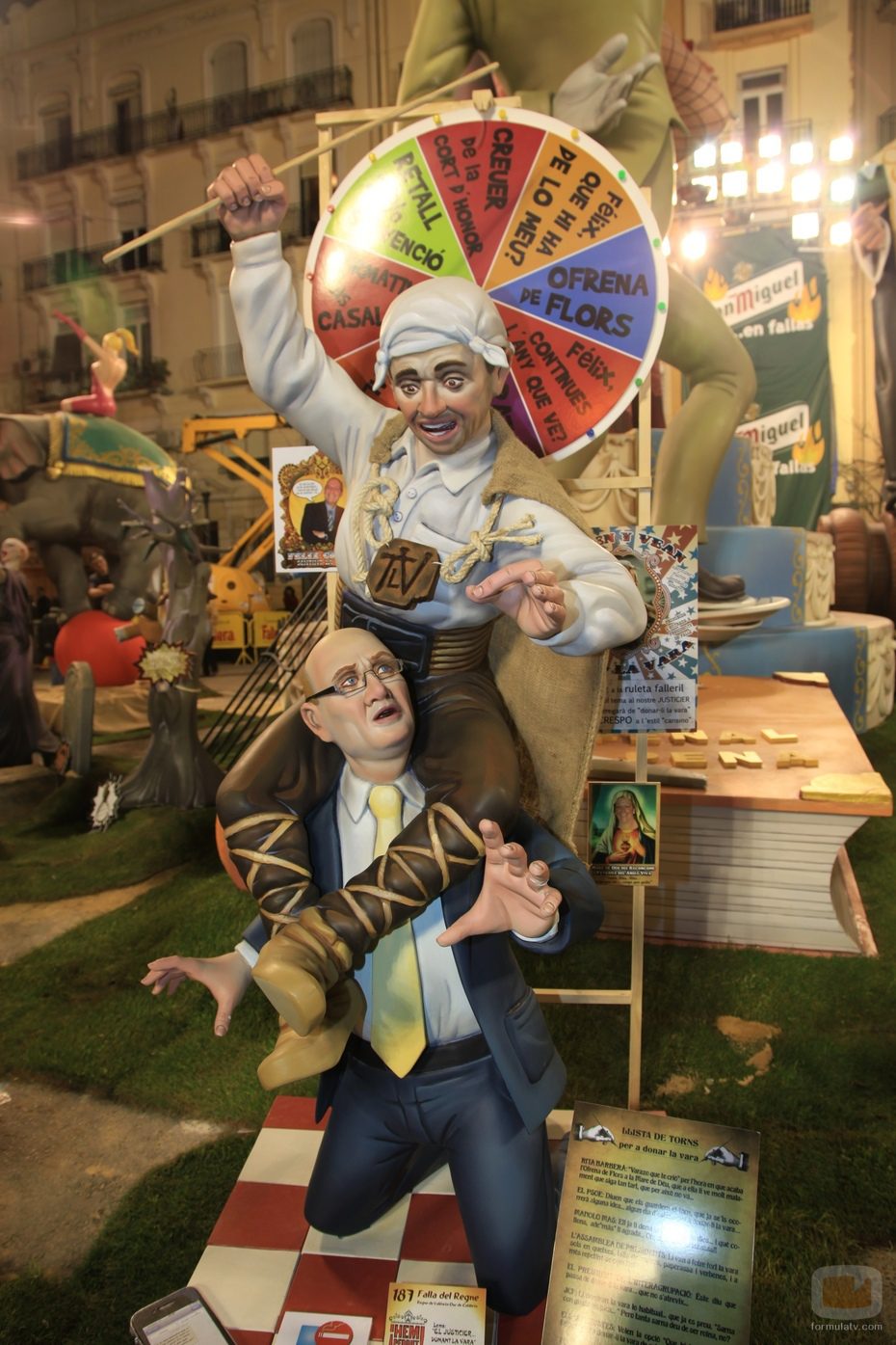 El Tío La Vara en las Fallas 2011