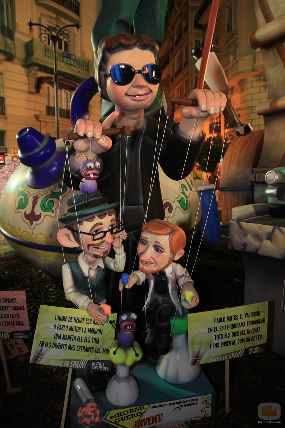 'El hormiguero' en las Fallas 2011
