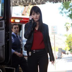 Teresa Lisbon en el capítulo "Alerta roja"