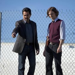 David Rossi (Joe Mantegna) y Dr. Spencer Reid (Matthew Gray Gubler)