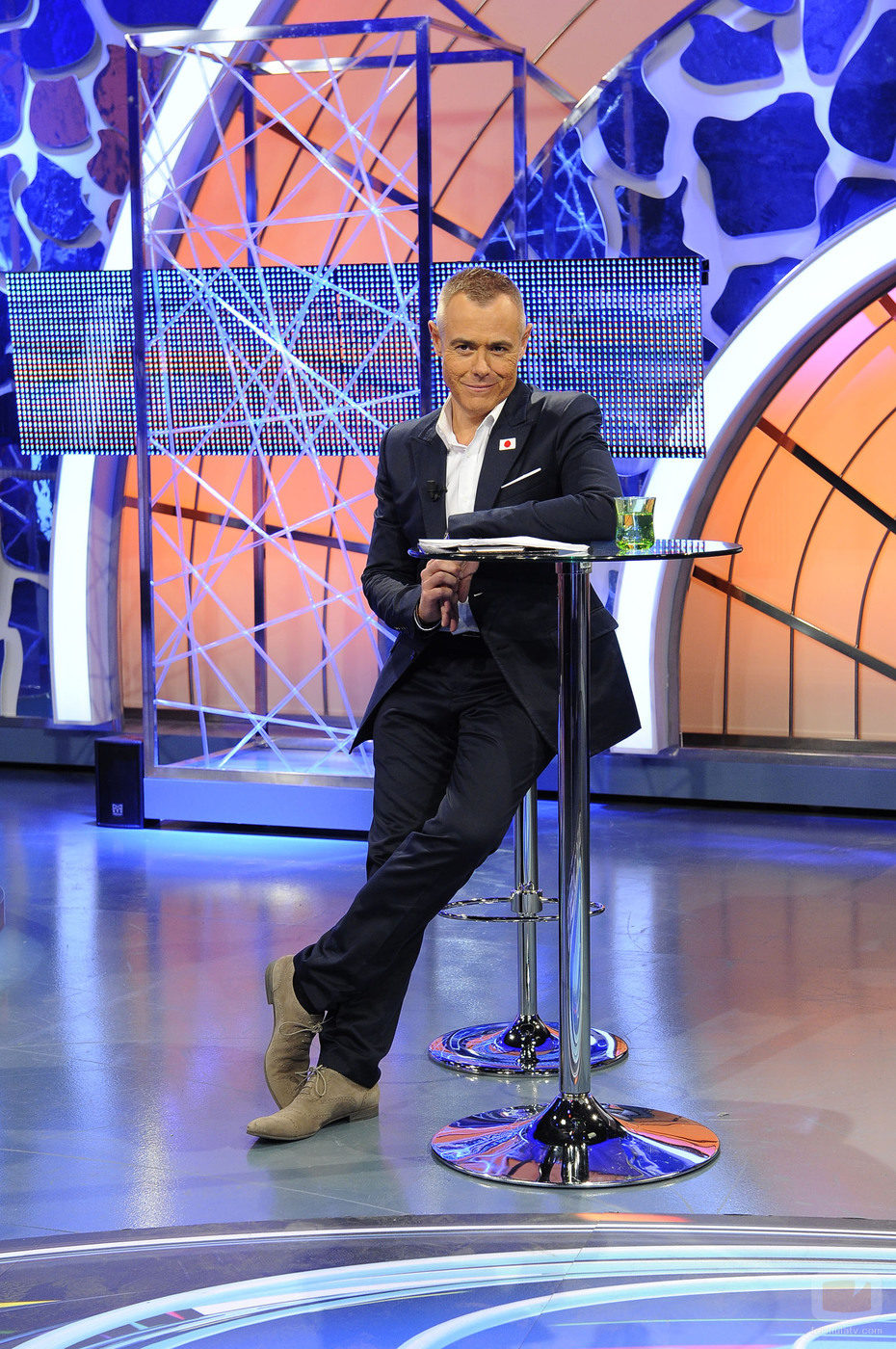 Jordi González en el plató de 'El Reencuentro'
