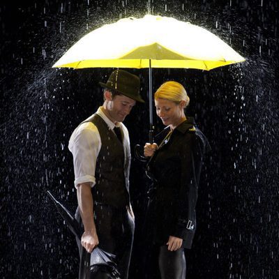 La actriz Gwyneth Paltrow y Matthew Morrison en 'Glee'