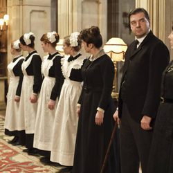 El servicio de la familia Crawley, en 'Downton Abbey'
