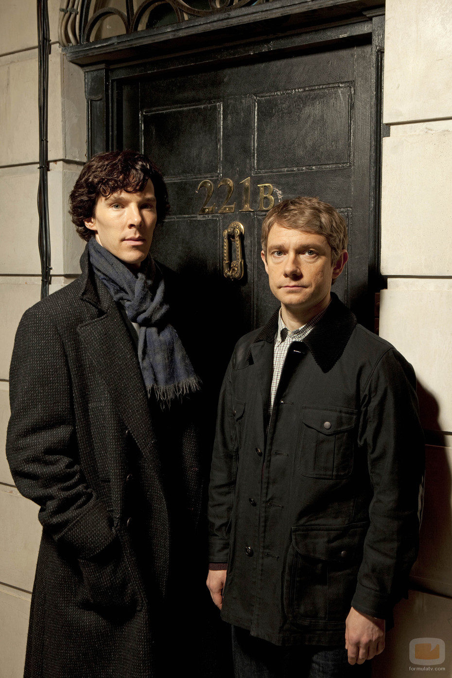 Benedict Cumberbatch y Martin Freeman
