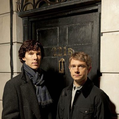 Benedict Cumberbatch y Martin Freeman