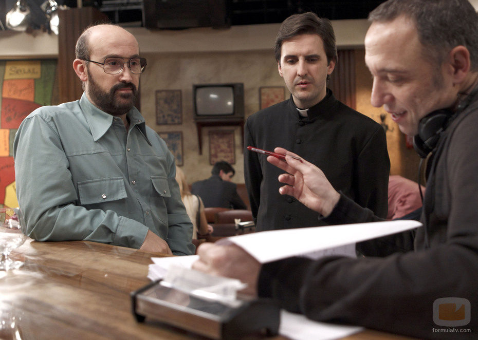 Javier Cámara junto a Julián López en 'Los Quién'
