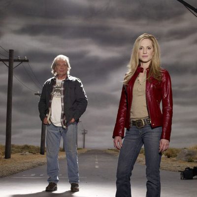 Holly Hunter y Leon Rippy, protagonistas de 'Salvando a Grace'