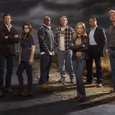 Los protagonistas de 'Salvando a Grace'