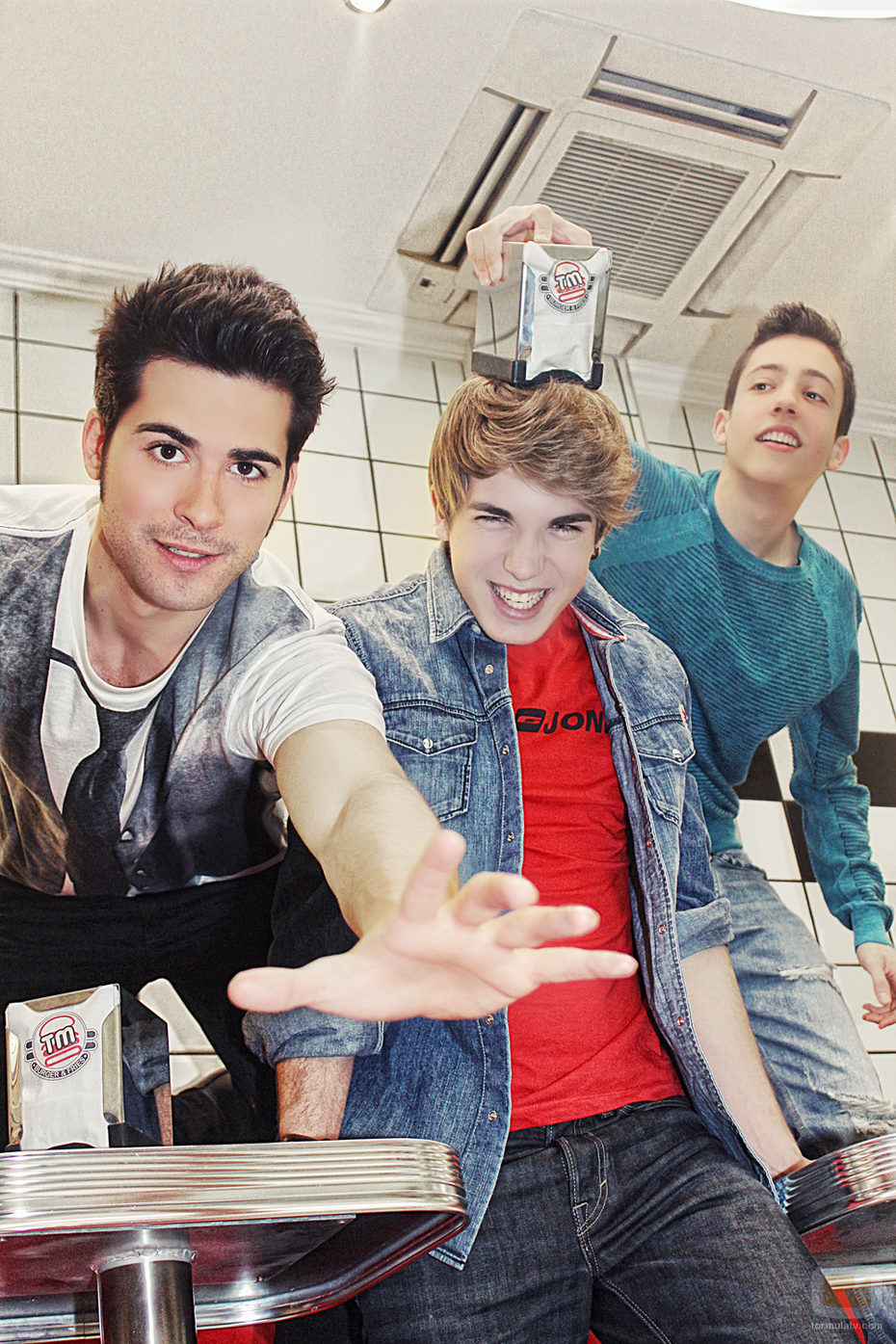 Marcos, Bruno y Lucas en la ficción