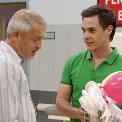 Christian Gálvez interpreta al padre de unas gemelas en 'Hospital Central'