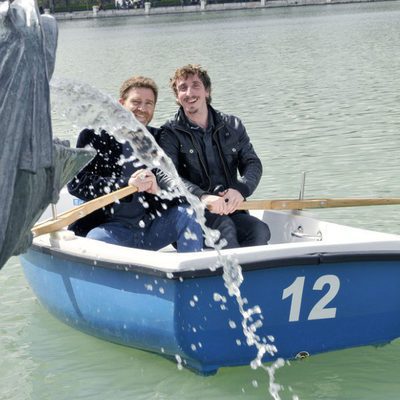 Juanjo Artero e Iván Massagué