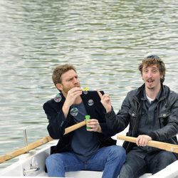 Juanjo Artero e Iván Massague, de 'El barco'