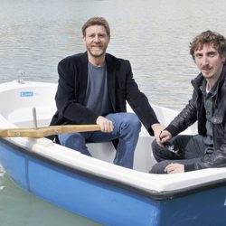 Ricardo Montero (Artero) y Burbuja (Messeguí), de 'El barco'