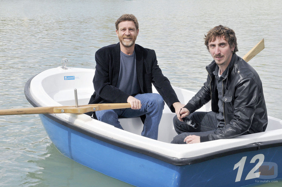 Ricardo Montero (Artero) y Burbuja (Messeguí), de 'El barco'