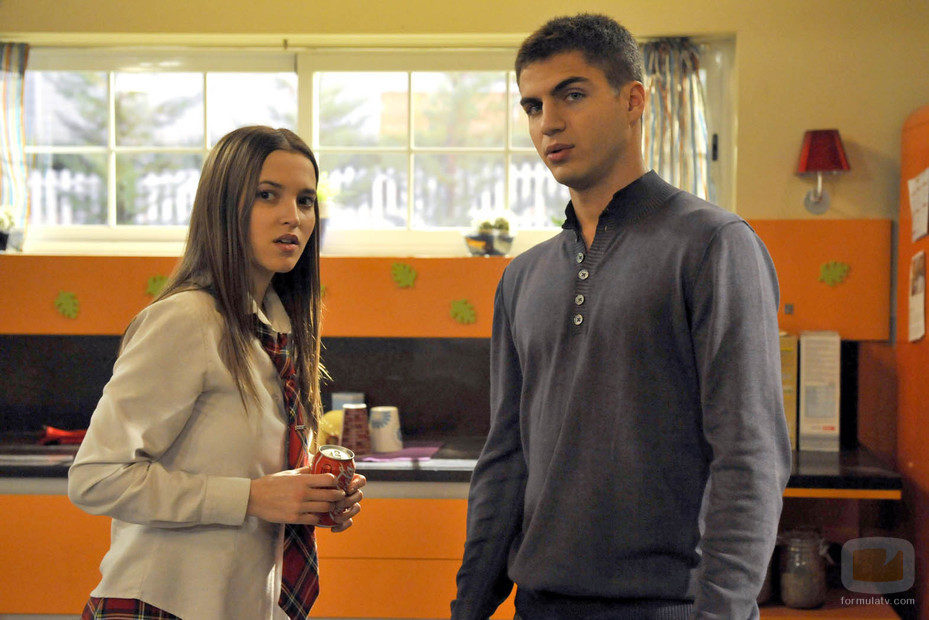 Ángel y Sandra en 'Los protegidos'
