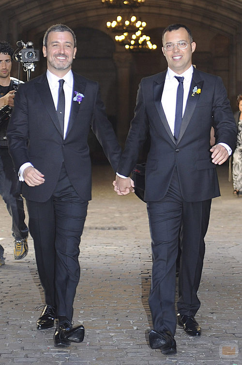 Jaume Collboni y Óscar Cornejo se casan
