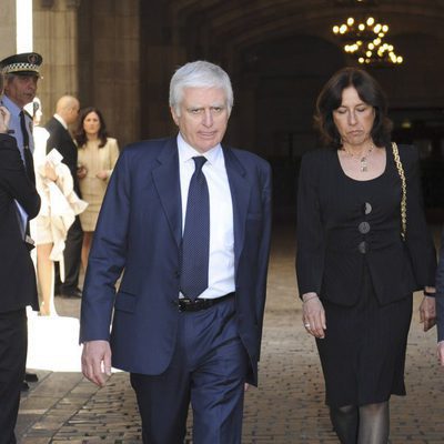 Paolo Vasile en la boda de Óscar Cornejo y Jaume Collboni