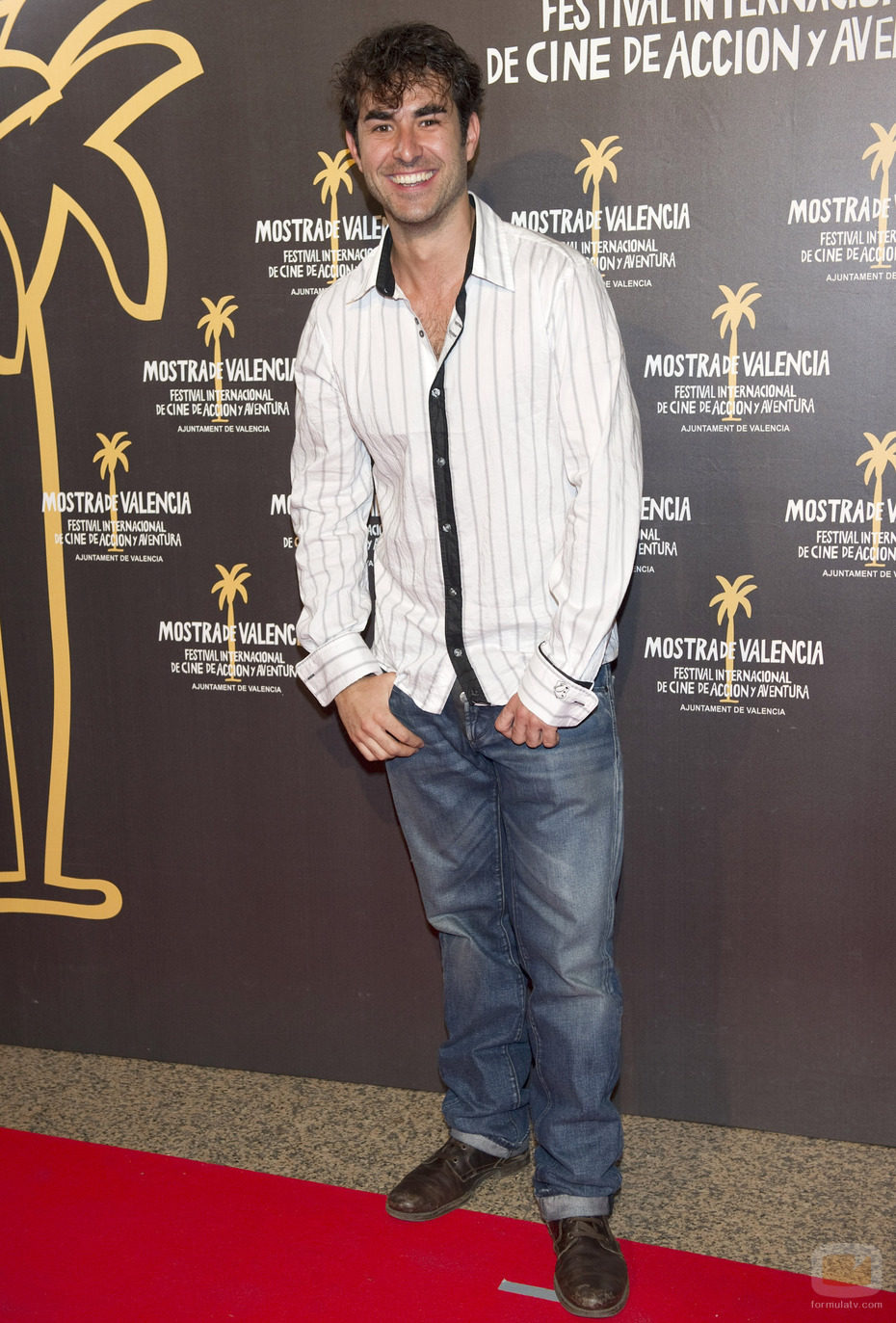 Dani Muriel en la première de 'Piratas'
