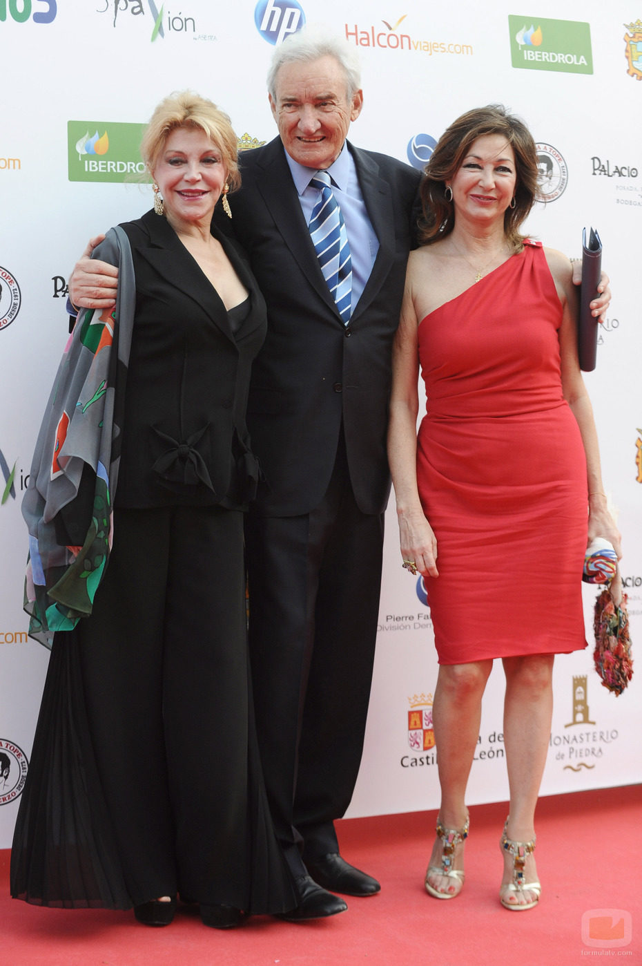 Tita Cervera, Luis del Olmo y Ana Rosa Quintana