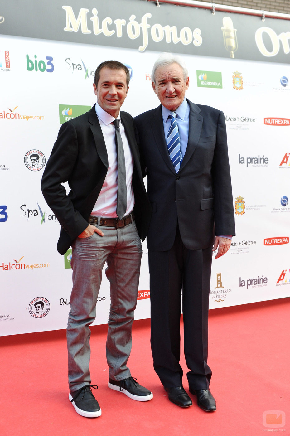 Manu Carreño en los Micrófonos de Oro 2011